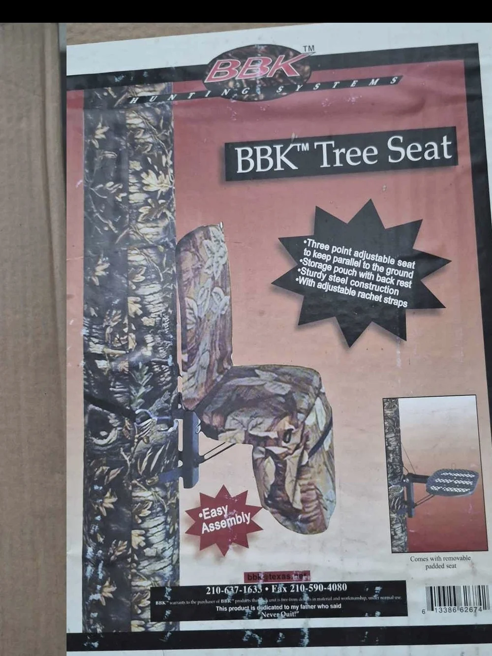 BBK Tree Seat